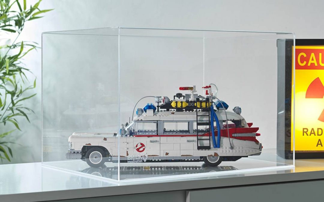 Teca per LEGO 10274 ECTO-1 Ghostbusters™ - L 49.5 x P 39 x H 33 cm