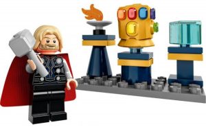 teca per set Lego Martello di Thor Marvel 76209 minifigure
