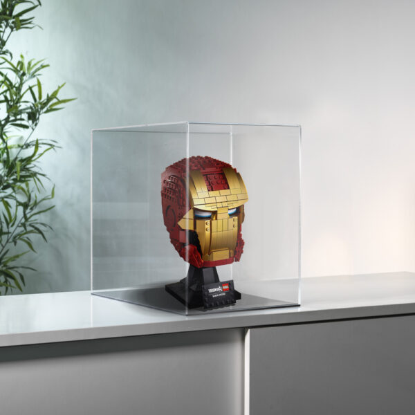 Teca per LEGO 76165 Iron Man – L 22 x P 26 x H 20 cm