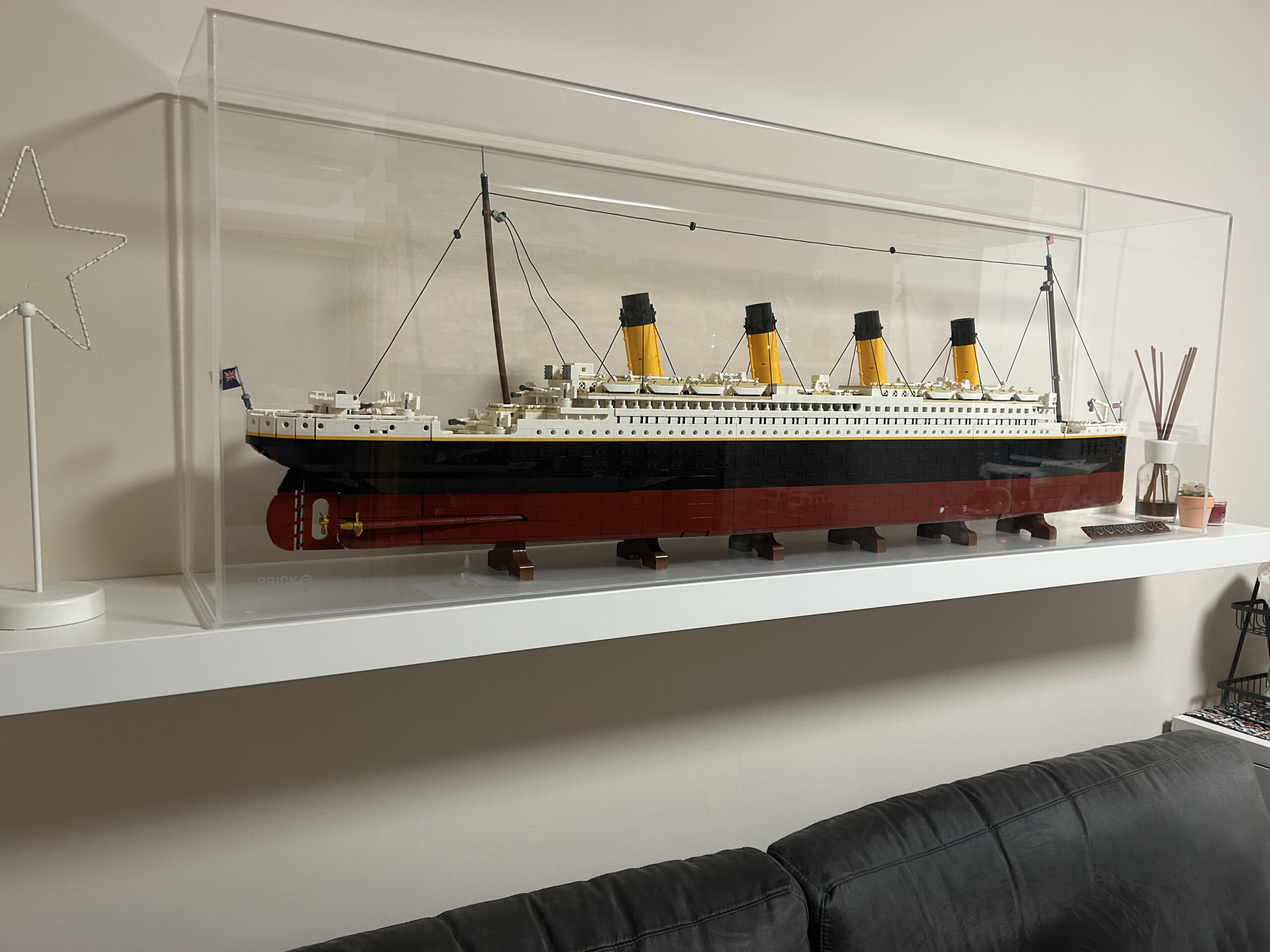 Teca per LEGO 10294 Titanic - 298 Euro