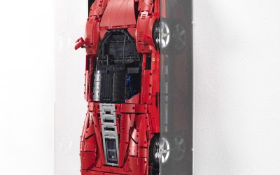Come appendere al muro il set LEGO 42143 Ferrari Daytona SP3?