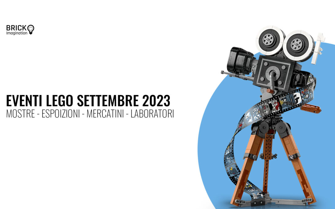 Eventi Lego Settembre 2023