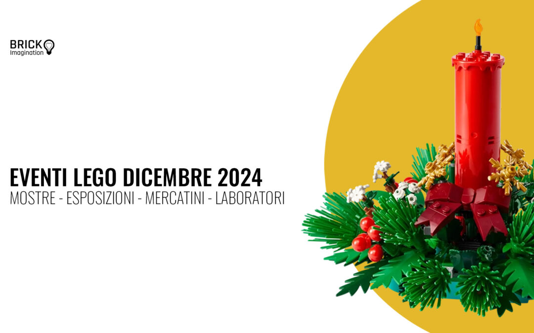 Calendario eventi lego Dicembre 2024