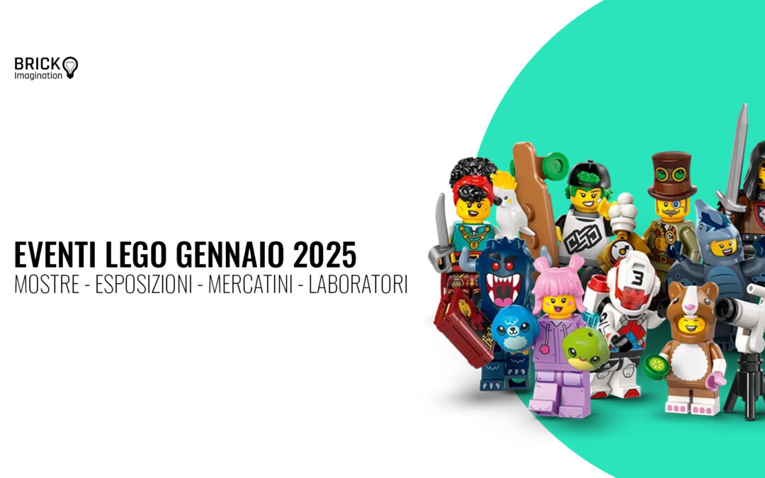 Calendario Eventi Lego Gennaio 2025