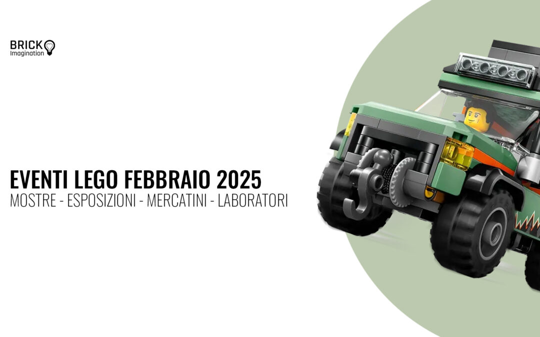 Calendario Eventi Lego Febbraio 2025