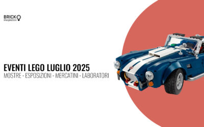 Calendario Eventi Lego Luglio 2025