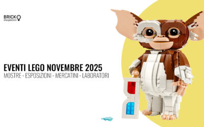 Calendario Eventi Lego Novembre 2025