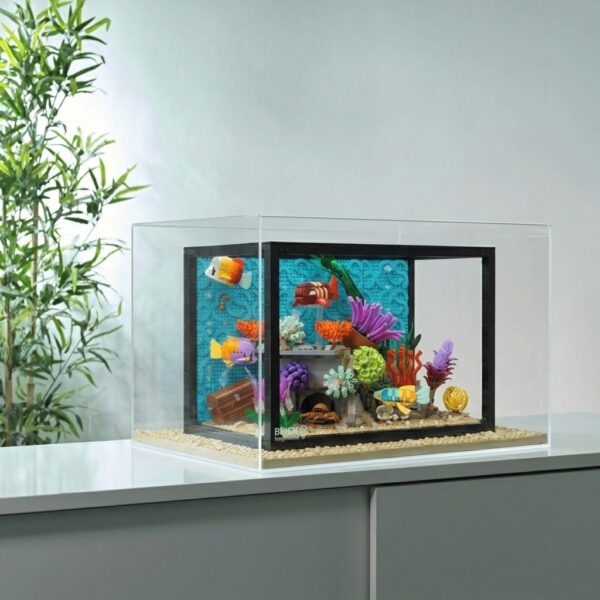 teca brickimagination lego 10366 - acquario tropicale