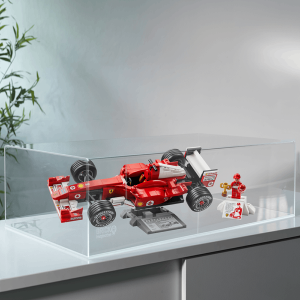 teca per lego 11375 Ferrari F2004 e Michael Schumacher