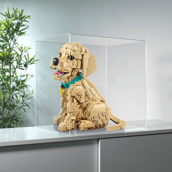 teca per lego 11384 Cucciolo di Golden Retriever