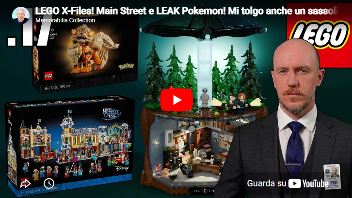 LEGO news: X-Files! Main Street e LEAK Pokemon!