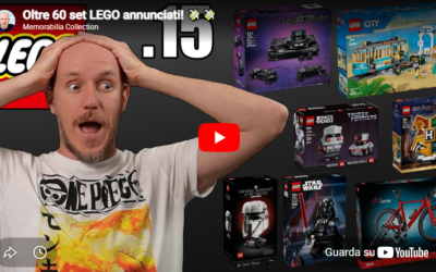LEGO news con Memorabilia Collection: Oltre 60 set LEGO annunciati!