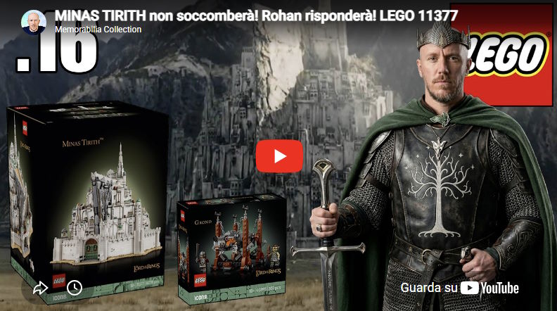 LEGO news: MINAS TIRITH non soccomberà! Rohan risponderà! LEGO 11377