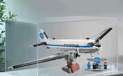 Teca per LEGO 11378 Aereo di linea Douglas™ DC-3™ PAN AM®