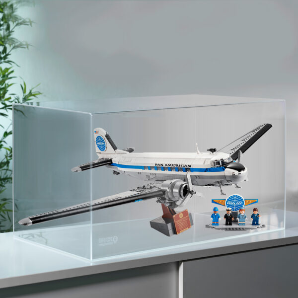teca brickimagination lego 11378 Aereo di linea Douglas
