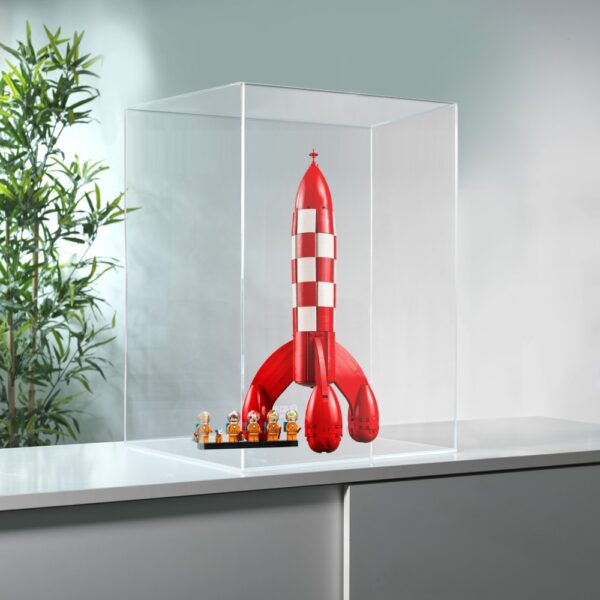 teca brickimagination lego 21367 Razzo lunare di Tintin