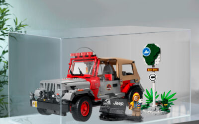 Teca per LEGO 77984 Jurassic Park Jeep® Wrangler