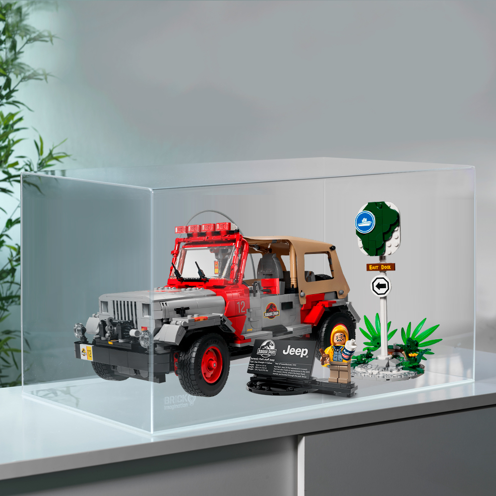 teca brickimagination lego 77984 Jurassic Park Jeep® Wrangler