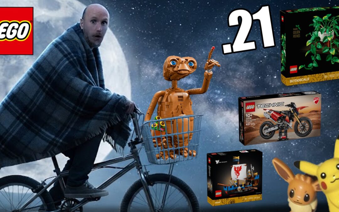 LEGO news: ET telefono LEGO! Minifigure shrek e pokemon e molto altro!