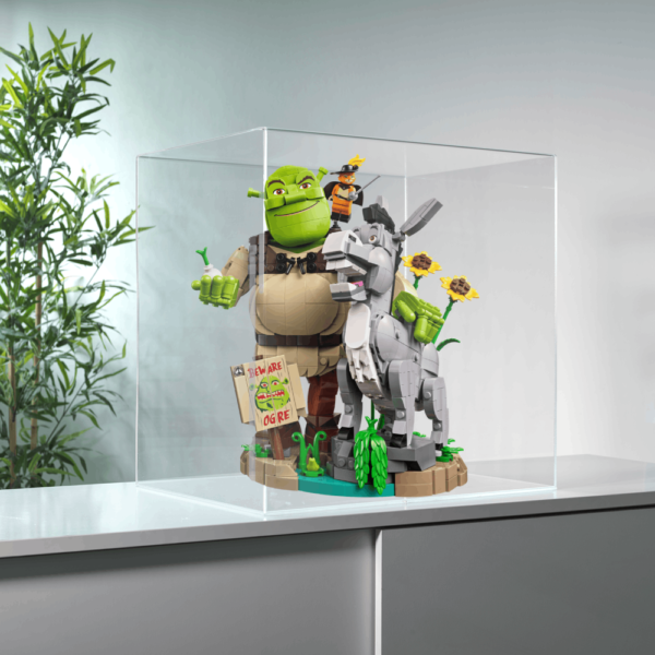teca brickimagination lego 72423 Shrek, Ciuchino e Gatto con gli Stivali